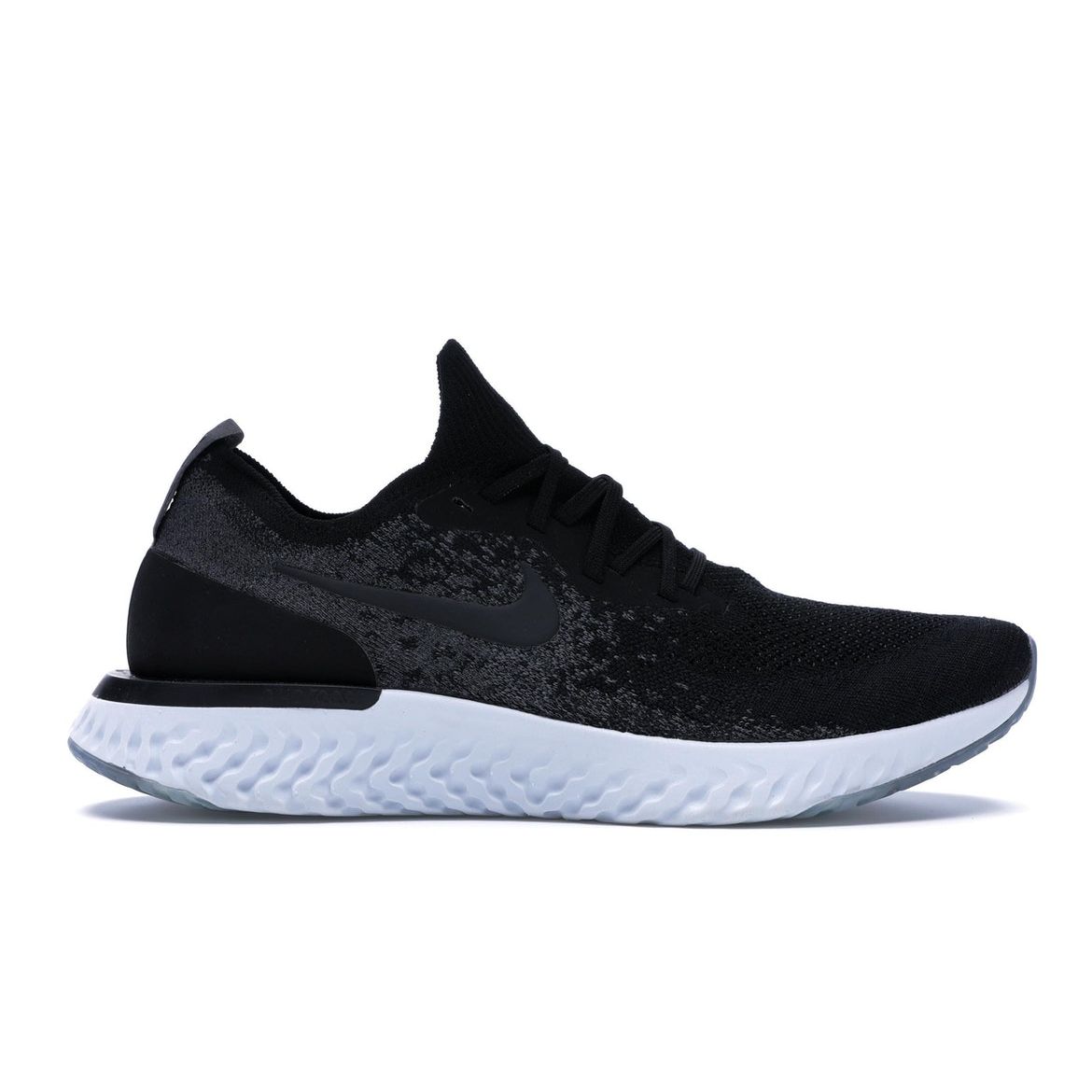 Черные мужские кроссовки Nike Epic React Flyknit темно-серые-чисто-платиновые AQ0067-001
Черные мужские кроссовки Nike Epic React Flyknit темно-серые-чисто-платиновые AQ0067-001