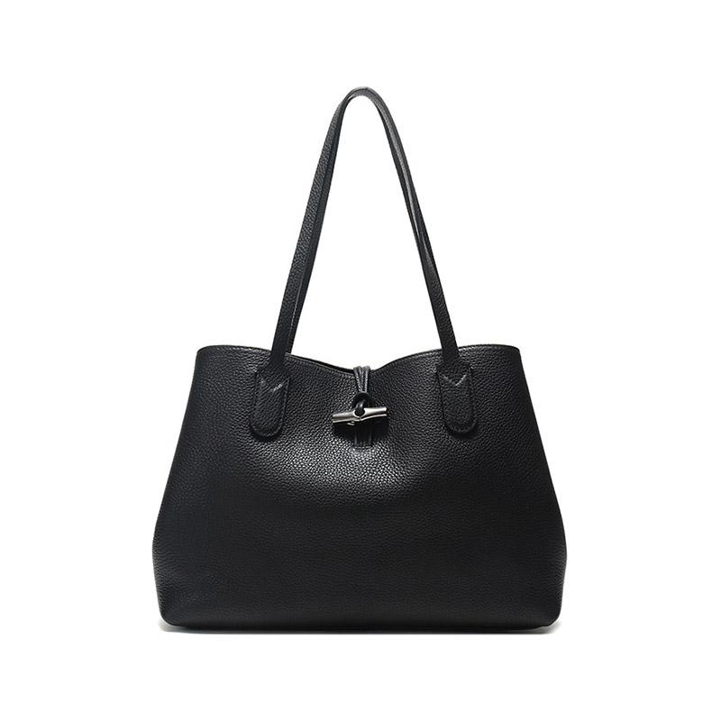 Longchamp Le Roseau 36 Brand Logo Pebbled Leather Large Capacity Tote Bag Women Tote Bags Black 2686968001 Basic Set (Bag+Dust Bag)
Longchamp Le Roseau 36 Brand Logo Pebbled Leather Large Capacity Tote Bag Women Tote Bags Black 2686968001 Basic Set (Bag+Dust Bag)