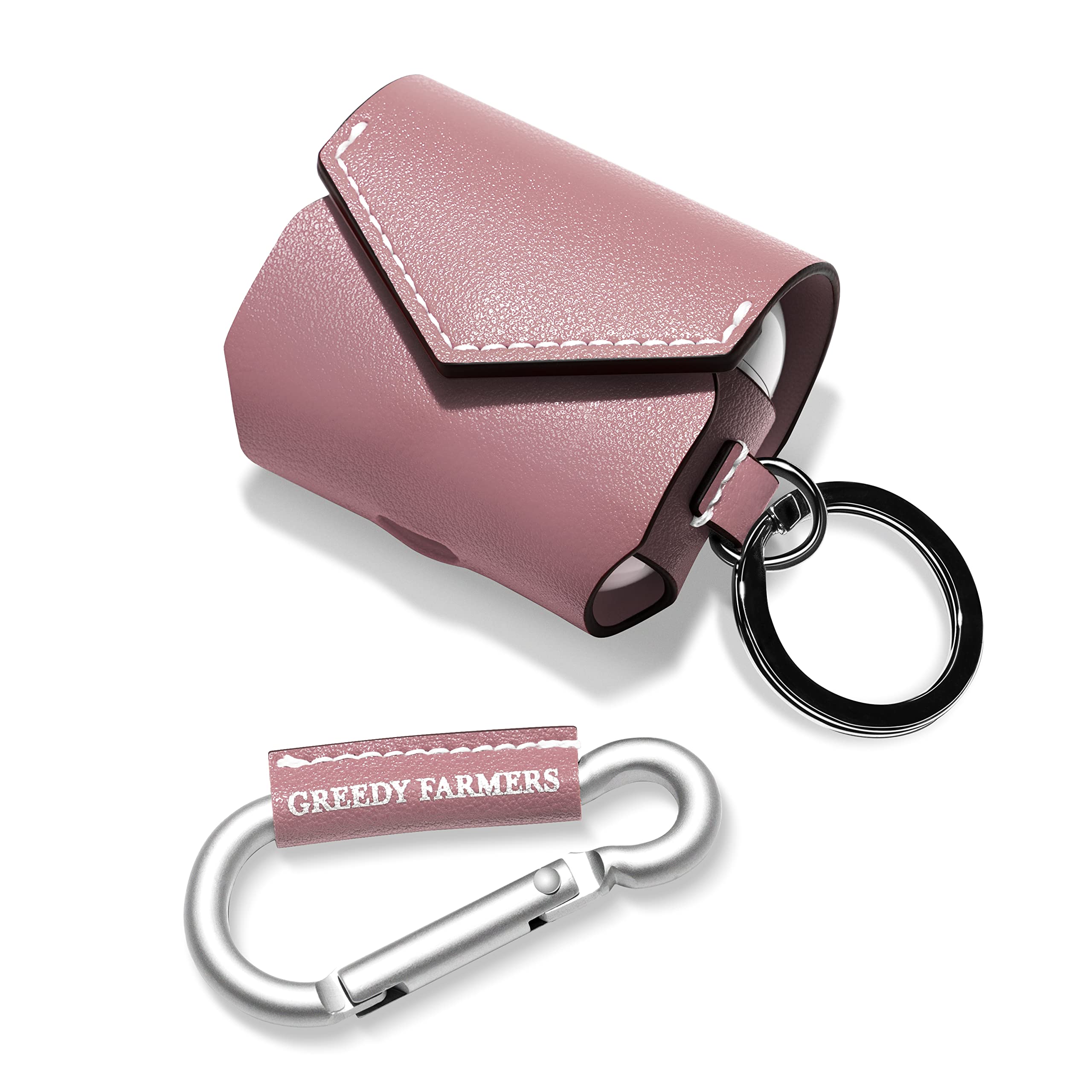 GreedyFarmers Case Carabiner Set for AirPods Premium Protective Leather Case Cover with Different Colors 3, Carabiner, (Мисти Роуз) туманный розовый
GreedyFarmers Case Carabiner Set for AirPods Premium Protective Leather Case Cover with Different Colors 3, Carabiner, (Мисти Роуз) туманный розовый