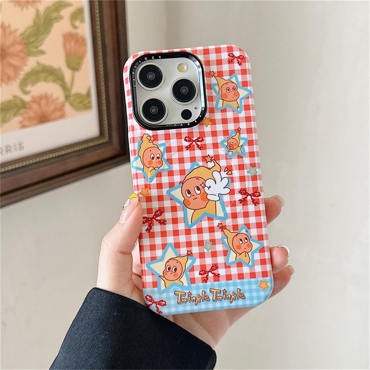 Japanese Kawaii Cartoon Girl Star Phone Case For iPhone 16 Pro 15 14 Pro Max Back Cover with Pendant Cute Protective Cases For iPhone 17ProMax
Japanese Kawaii Cartoon Girl Star Phone Case For iPhone 16 Pro 15 14 Pro Max Back Cover with Pendant Cute Protective Cases For iPhone 17ProMax