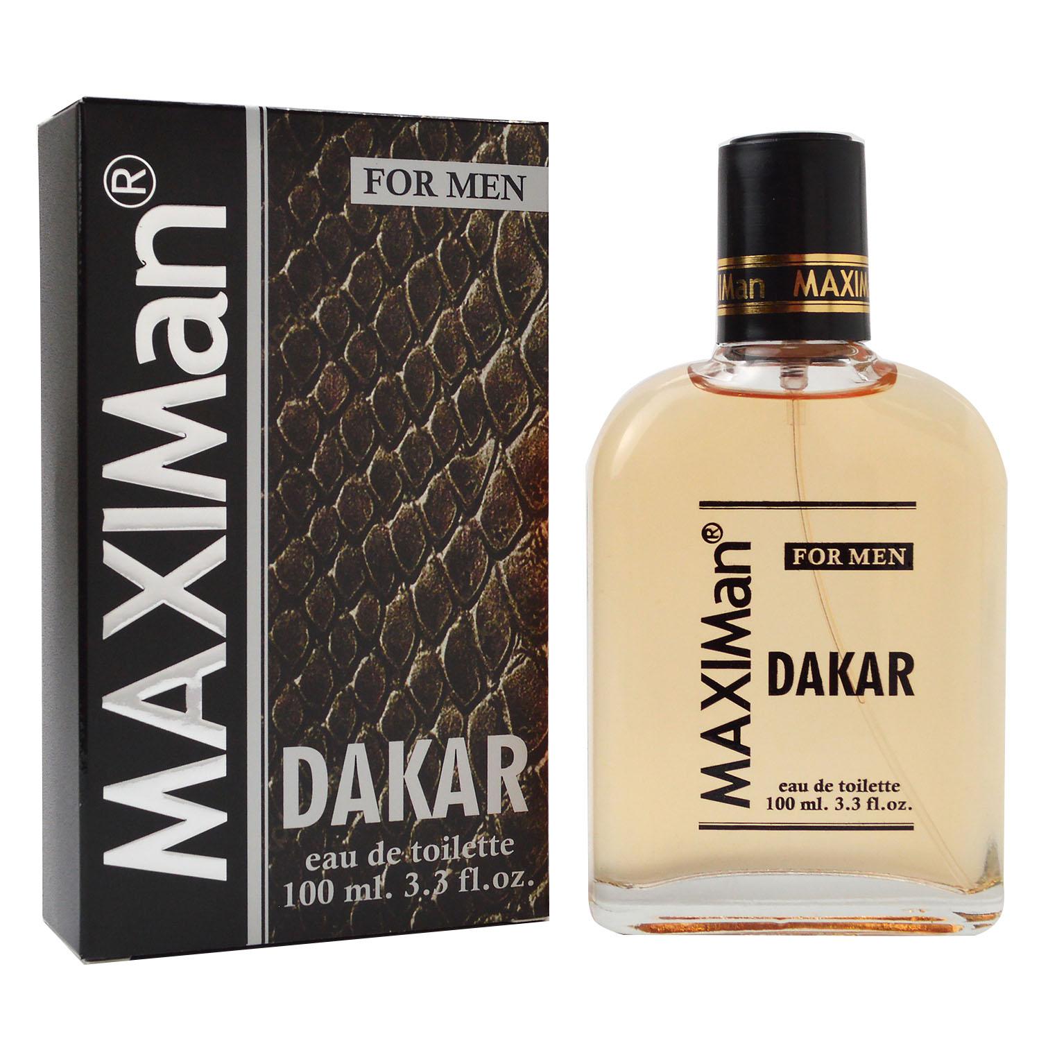 DAKAR Туалетна вода для чоловіків, MAXIMan 100 мл Pack of 6 pcs.
DAKAR Туалетна вода для чоловіків, MAXIMan 100 мл Pack of 6 pcs.