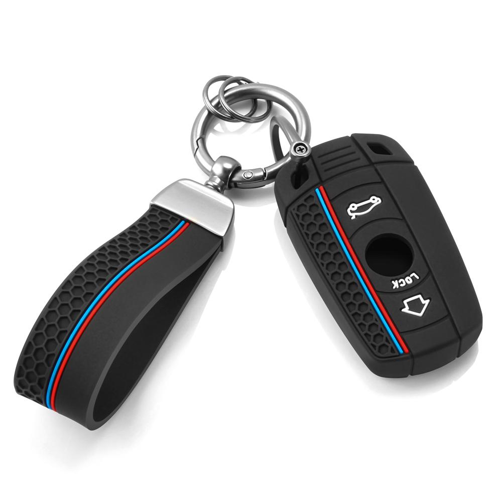 Silicone Car Key Case Key Chain For BMW E60 E61 E70 E81 E87 E90 E91 E92 X1 X5 X3 1 3 5 6 Series Z4 Keychain Accessories чёрный
Silicone Car Key Case Key Chain For BMW E60 E61 E70 E81 E87 E90 E91 E92 X1 X5 X3 1 3 5 6 Series Z4 Keychain Accessories чёрный