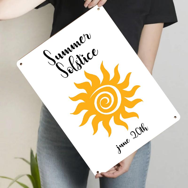 Summer Solstice Decorative Metal Iron Painting Creative Sun Pattern Home Wall Hanging Holiday Gift 20x30cm(7.8x11.8inch)
Summer Solstice Decorative Metal Iron Painting Creative Sun Pattern Home Wall Hanging Holiday Gift 20x30cm(7.8x11.8inch)