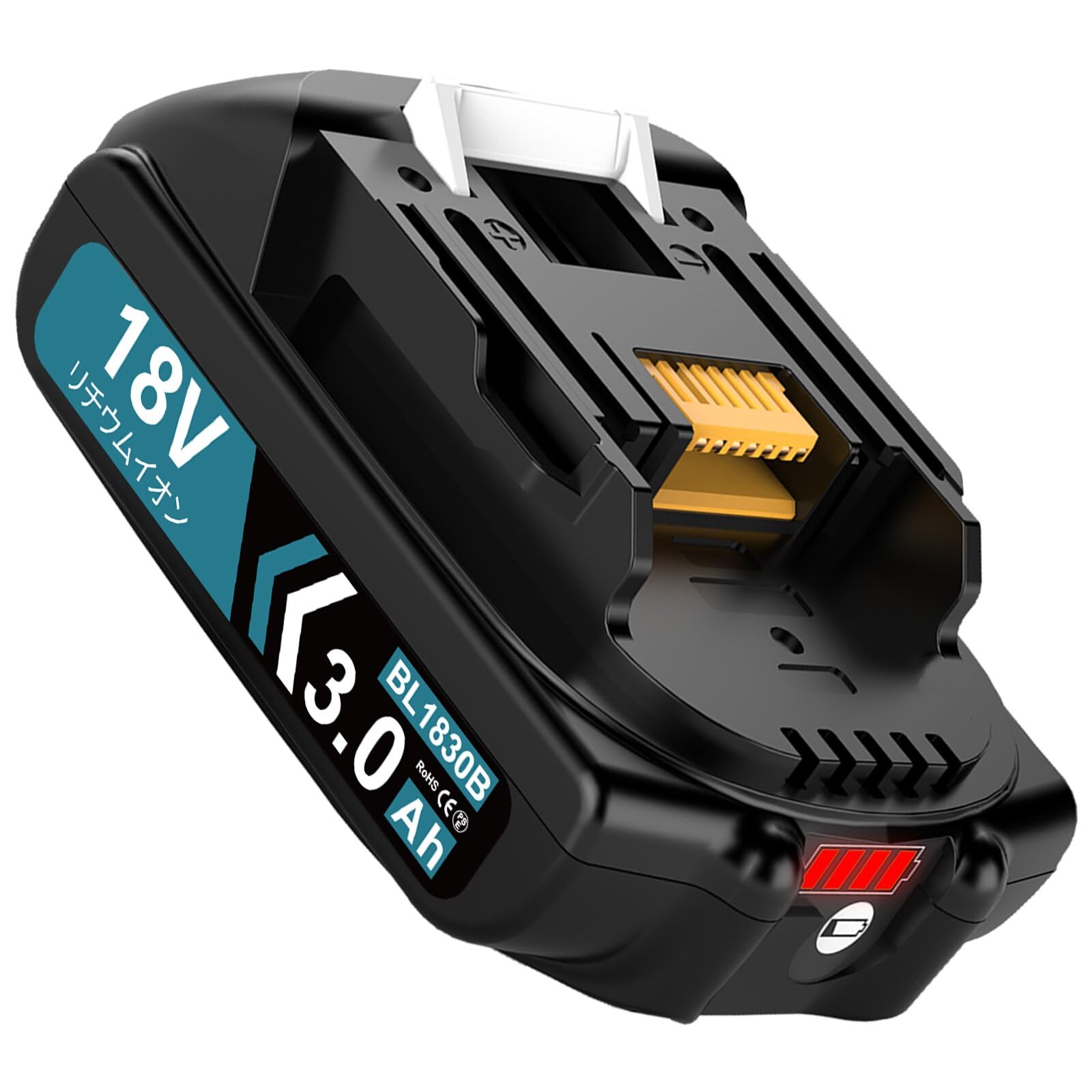 Reoben Сумісний з Makita 18v BL1830B Сумісний з Makita 18v 1 шт. Сумісний з BL1830B BL 1840B BL1860B BL1890B Може працювати протягом тривалого часу синій
Reoben Сумісний з Makita 18v BL1830B Сумісний з Makita 18v 1 шт. Сумісний з BL1830B BL 1840B BL1860B BL1890B Може працювати протягом тривалого часу синій