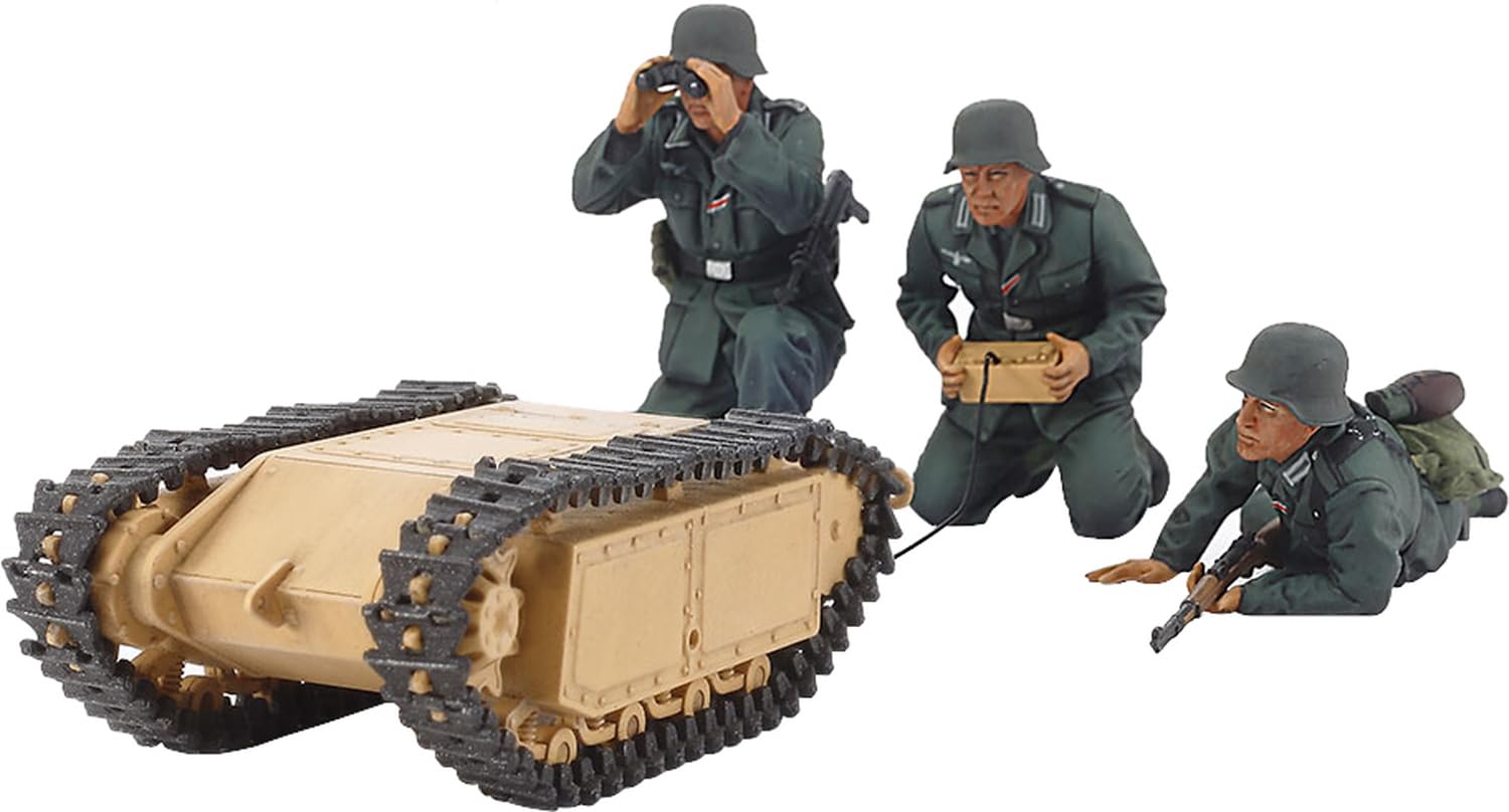 Пластикова модель Tamiya Military Miture Series German Army Assault Engineer Team Goliath 35357 1/35 No.357
Пластикова модель Tamiya Military Miture Series German Army Assault Engineer Team Goliath 35357 1/35 No.357