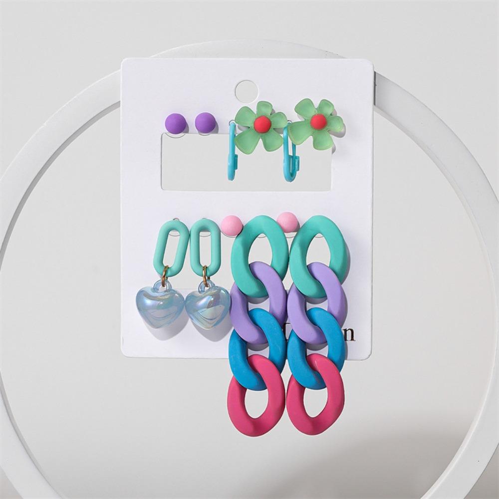 Women Big Geometric Resin Tassel Exaggerated Drop Earrings Set Chain Earrings Ear Pendants Acrylic
Women Big Geometric Resin Tassel Exaggerated Drop Earrings Set Chain Earrings Ear Pendants Acrylic