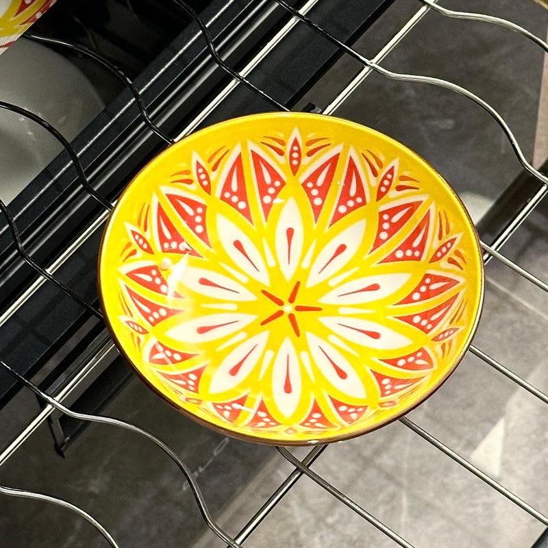 Bohemian 5-Inch Ceramic Bone-Spitting Plate - Small Hotel Tableware for Hot Pot
Bohemian 5-Inch Ceramic Bone-Spitting Plate - Small Hotel Tableware for Hot Pot