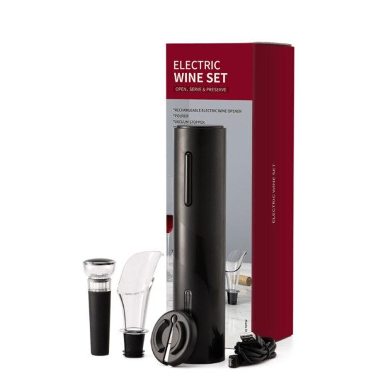 Electric Wine Bottle Opener Kit Automatic Cork Opener with Aluminum Vacuum Cutter |
Electric Wine Bottle Opener Kit Automatic Cork Opener with Aluminum Vacuum Cutter |
