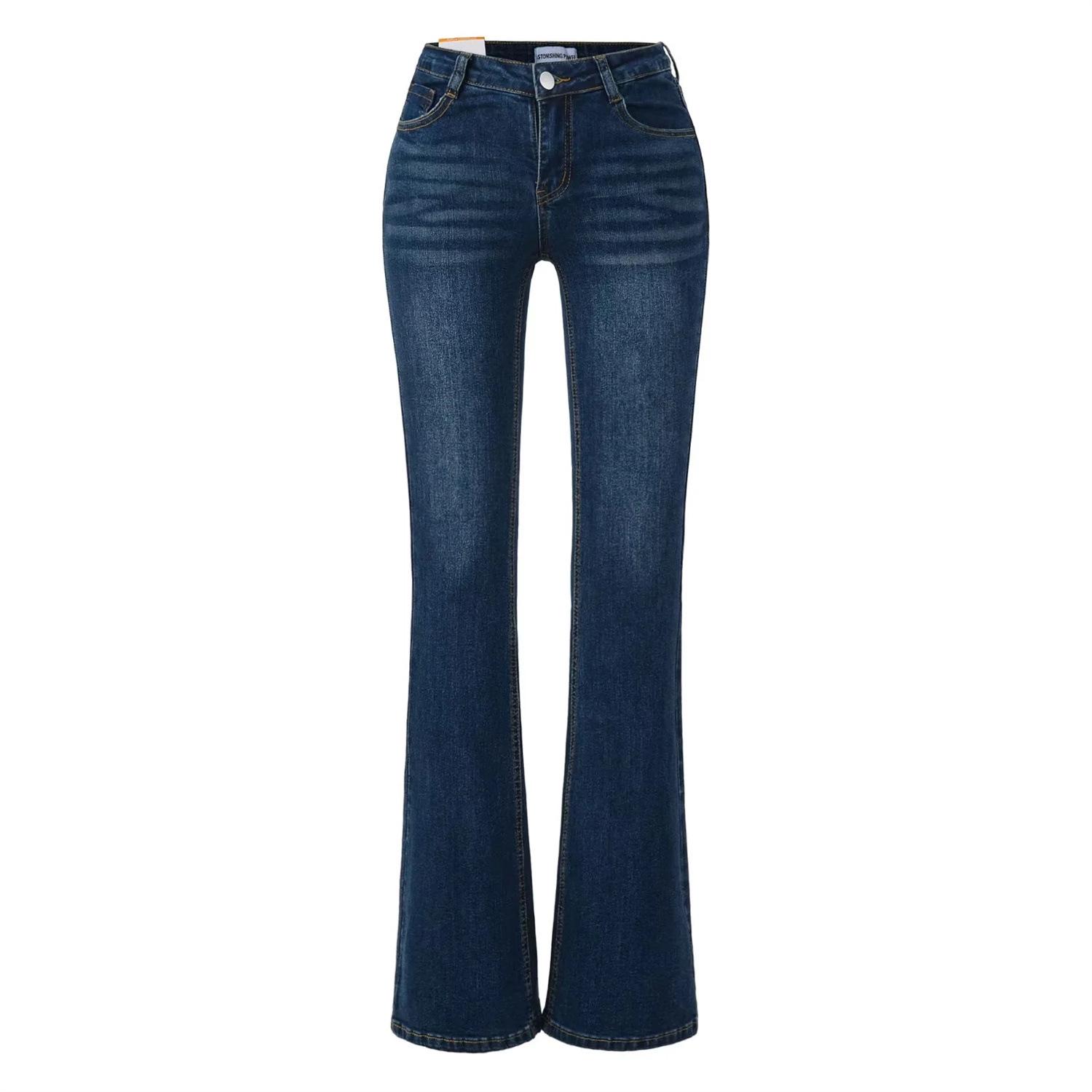 Hot Girl Low-Rise Slimming Butt-Lift Micro-Flare Slim-Fit American Style Jeans L темно-синього кольору
Hot Girl Low-Rise Slimming Butt-Lift Micro-Flare Slim-Fit American Style Jeans L темно-синього кольору