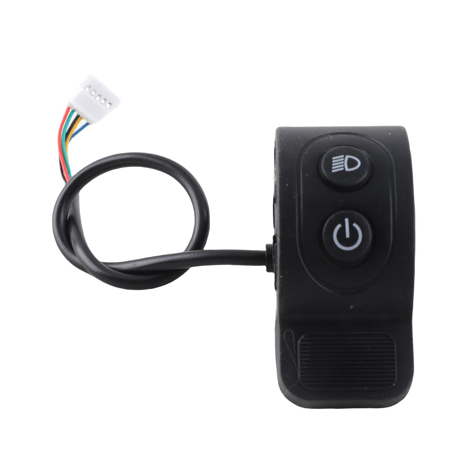 Throttle Accelerator Replacement Electric Scooter Integrated Outdoor Supplies Thumb Throttle Scooter Accelerator чорний
Throttle Accelerator Replacement Electric Scooter Integrated Outdoor Supplies Thumb Throttle Scooter Accelerator чорний