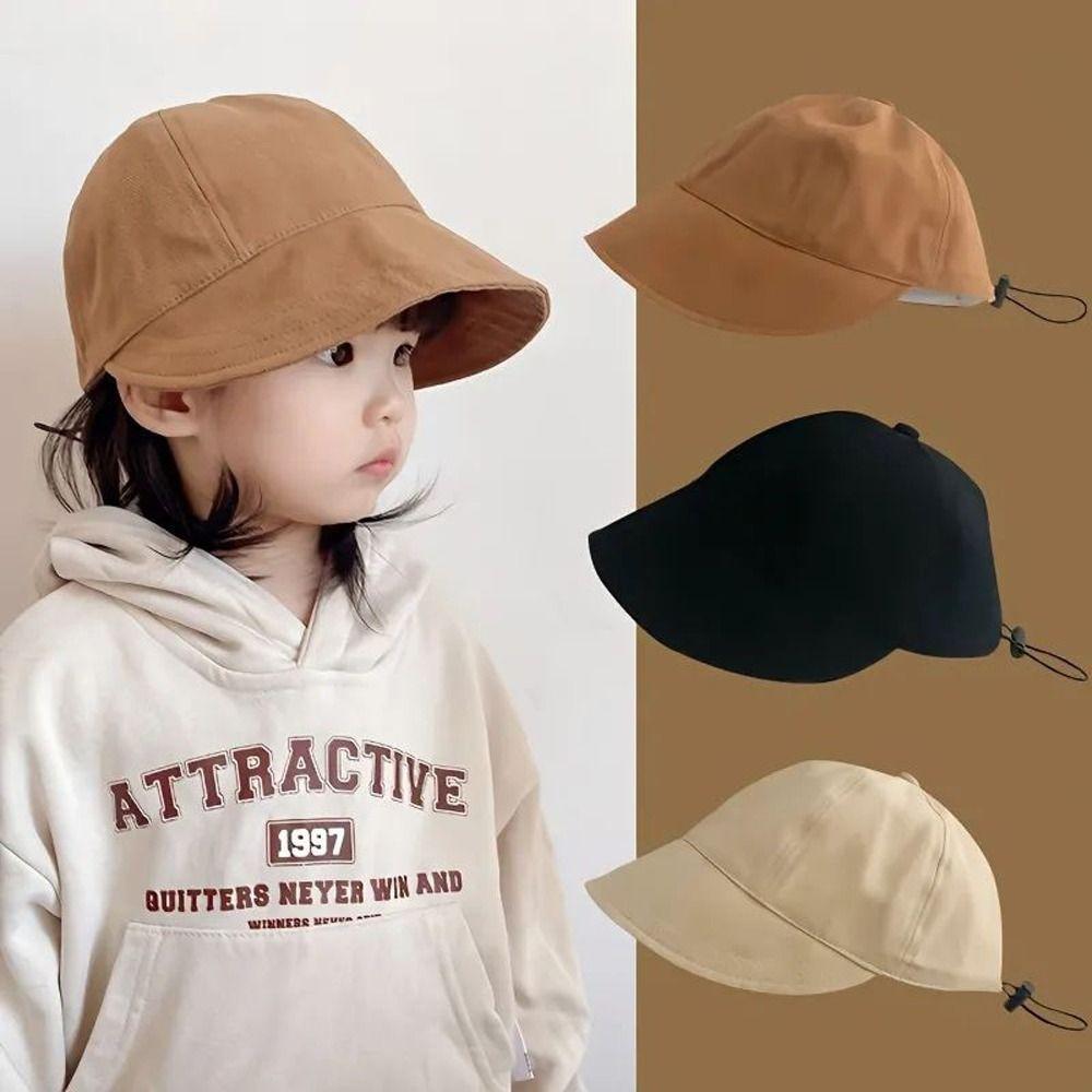 Brim Spring Outdoor Hat Cotton Korean Style Bucket Cap Baby Baseball Hat Kids Peaked Cap Sun Hat
Brim Spring Outdoor Hat Cotton Korean Style Bucket Cap Baby Baseball Hat Kids Peaked Cap Sun Hat