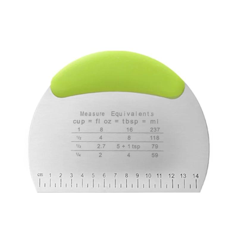 Practical Kitchen Small Tool for Home Use Stainless Steel Semi Circular Scale Baking and Slicing Knife Butter Cake Flour Scraper
Practical Kitchen Small Tool for Home Use Stainless Steel Semi Circular Scale Baking and Slicing Knife Butter Cake Flour Scraper