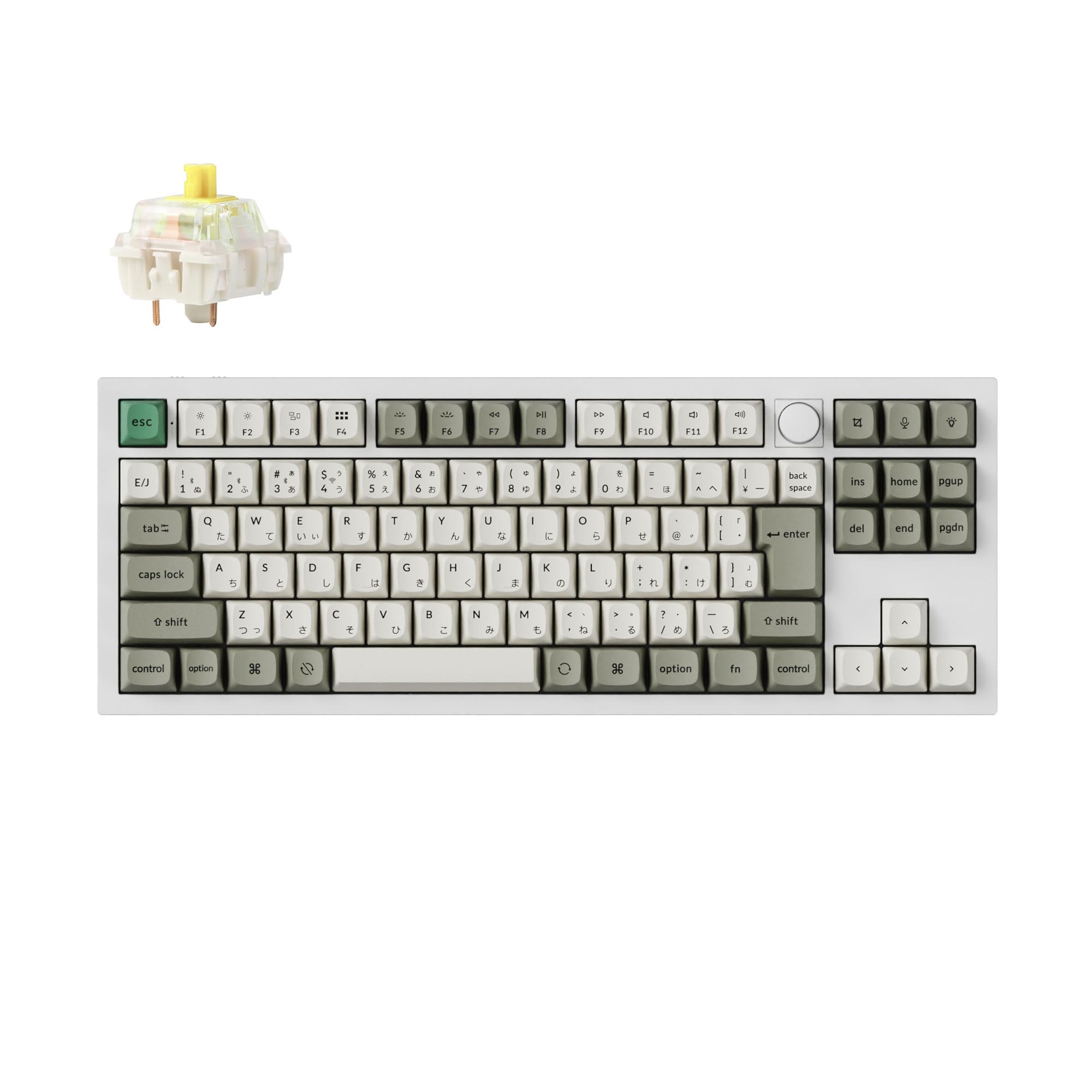 Keychron Q3 Max Бездротова Кастомна Механічна JIS RGB Hot Swap Сумісна Gateron Jupiter Механічна Сумісна з Windows Gateron Jupiter Механічна Banana
Keychron Q3 Max Бездротова Кастомна Механічна JIS RGB Hot Swap Сумісна Gateron Jupiter Механічна Сумісна з Windows Gateron Jupiter Механічна Banana