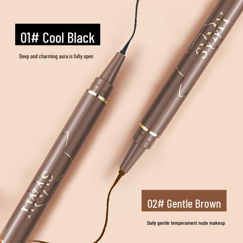 Waterproof & Sweatproof Quick-drying Eyeliner Pen - Black/Brown, Smudge-resistant Fine Tip for Natural Look 2ML коричневий
Waterproof & Sweatproof Quick-drying Eyeliner Pen - Black/Brown, Smudge-resistant Fine Tip for Natural Look 2ML коричневий