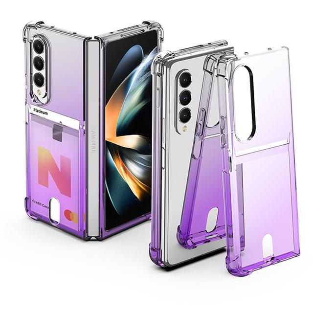 Прозрачный чехол с градиентом для Samsung Galaxy Z Fold 4 5g, складной чехол для смартфона с отделениями для карт, противоударный защитный чехол из ТПУ Samsung Z Fold 4
Прозрачный чехол с градиентом для Samsung Galaxy Z Fold 4 5g, складной чехол для смартфона с отделениями для карт, противоударный защитный чехол из ТПУ Samsung Z Fold 4