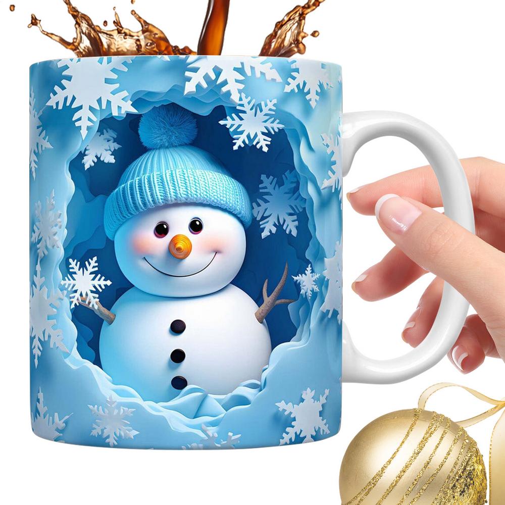 Winter Coffee Cup Holiday Winter Tea Cups 11oz Christmas Holiday Cute Coffee Tea Cups With Easy-to-Hold Handle Aesthetic Mug For Other
Winter Coffee Cup Holiday Winter Tea Cups 11oz Christmas Holiday Cute Coffee Tea Cups With Easy-to-Hold Handle Aesthetic Mug For Other