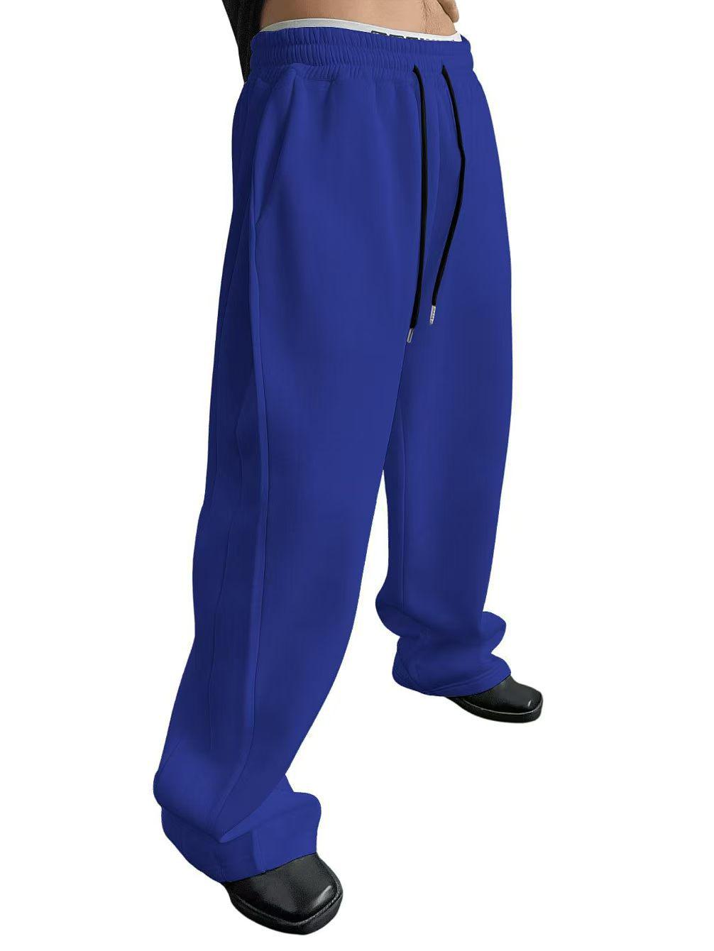 Versatile Wide-Leg Sports Casual Drawstring Pants - New Style Double Extra Large синий
Versatile Wide-Leg Sports Casual Drawstring Pants - New Style Double Extra Large синий