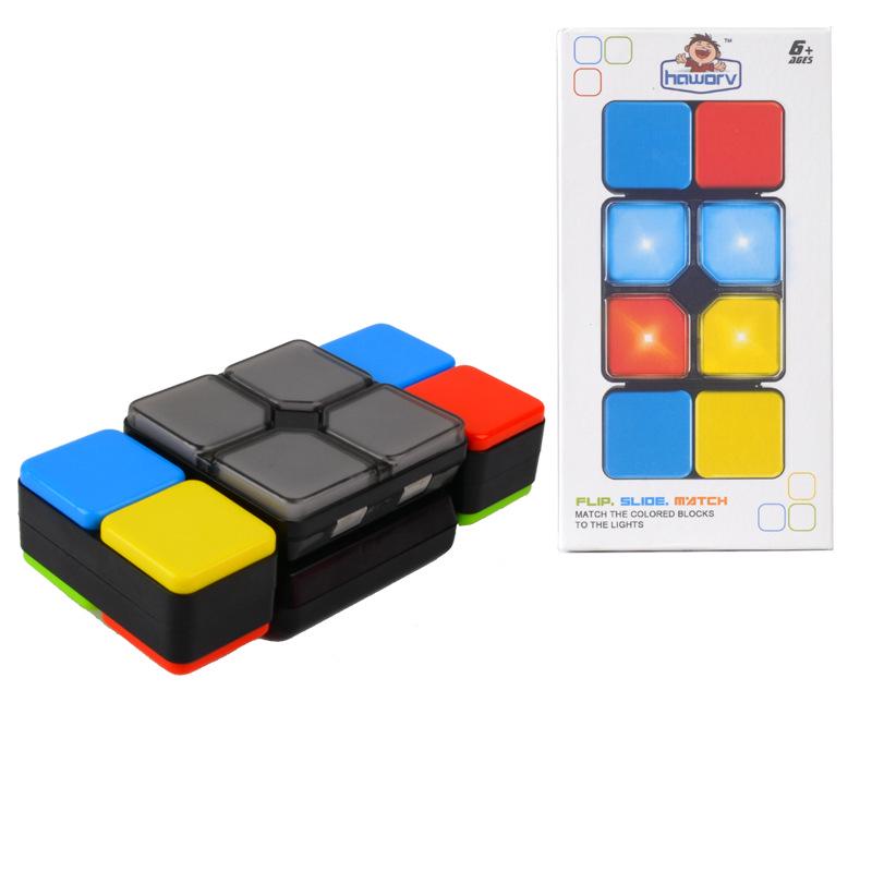 Kids Brain-Teaser Educational Magic Cube with Lights - 3D Music Toy Gift
Kids Brain-Teaser Educational Magic Cube with Lights - 3D Music Toy Gift