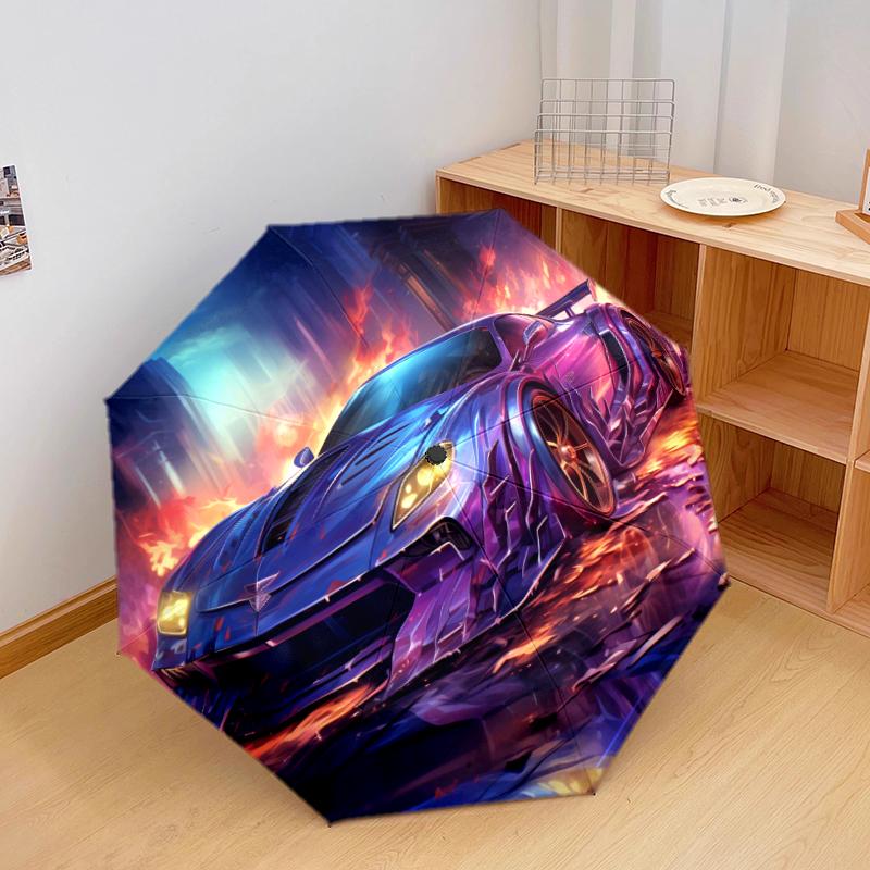 1 PC Automatic Folding Umbrella - Beautiful sports car Pattern, Portable & Foldable Design with 8 Ribs, Christmas Birthday Gifts
1 PC Automatic Folding Umbrella - Beautiful sports car Pattern, Portable & Foldable Design with 8 Ribs, Christmas Birthday Gifts