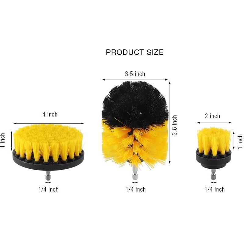 Hot Selling Electric Drill Brush Set - 3-Piece for Car, Floor, and Wall Cleaning 3-piece Electric Drill Brush Set красный
Hot Selling Electric Drill Brush Set - 3-Piece for Car, Floor, and Wall Cleaning 3-piece Electric Drill Brush Set красный