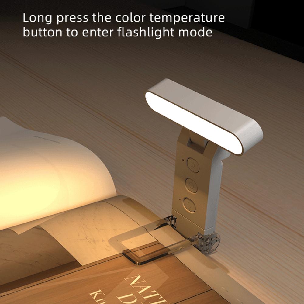 TB-126SALI Portable Rechargeable Book Clip Light Dimmable Reading Bookmark Foldable Lamp Bar Shape/White
TB-126SALI Portable Rechargeable Book Clip Light Dimmable Reading Bookmark Foldable Lamp Bar Shape/White