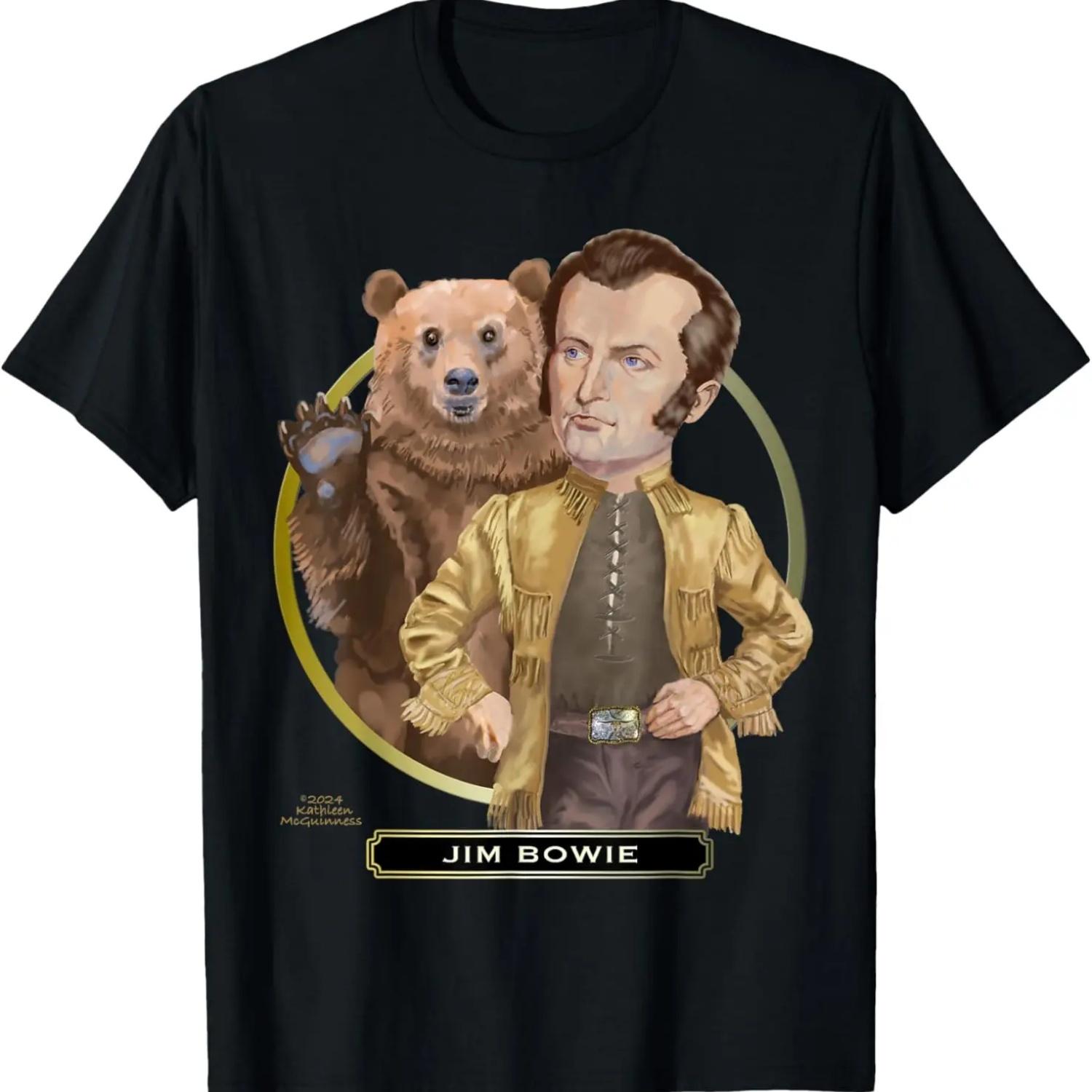 Jim Bowie, pioneer and Texas Revolution soldier T-Shirt S чёрный
Jim Bowie, pioneer and Texas Revolution soldier T-Shirt S чёрный