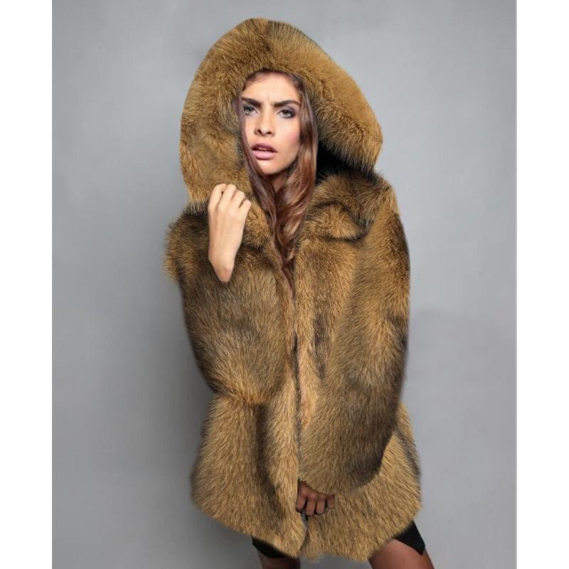 Новая модная шуба из искусственного меха, средней длины, из искусственного меха лисы S
Новая модная шуба из искусственного меха, средней длины, из искусственного меха лисы S