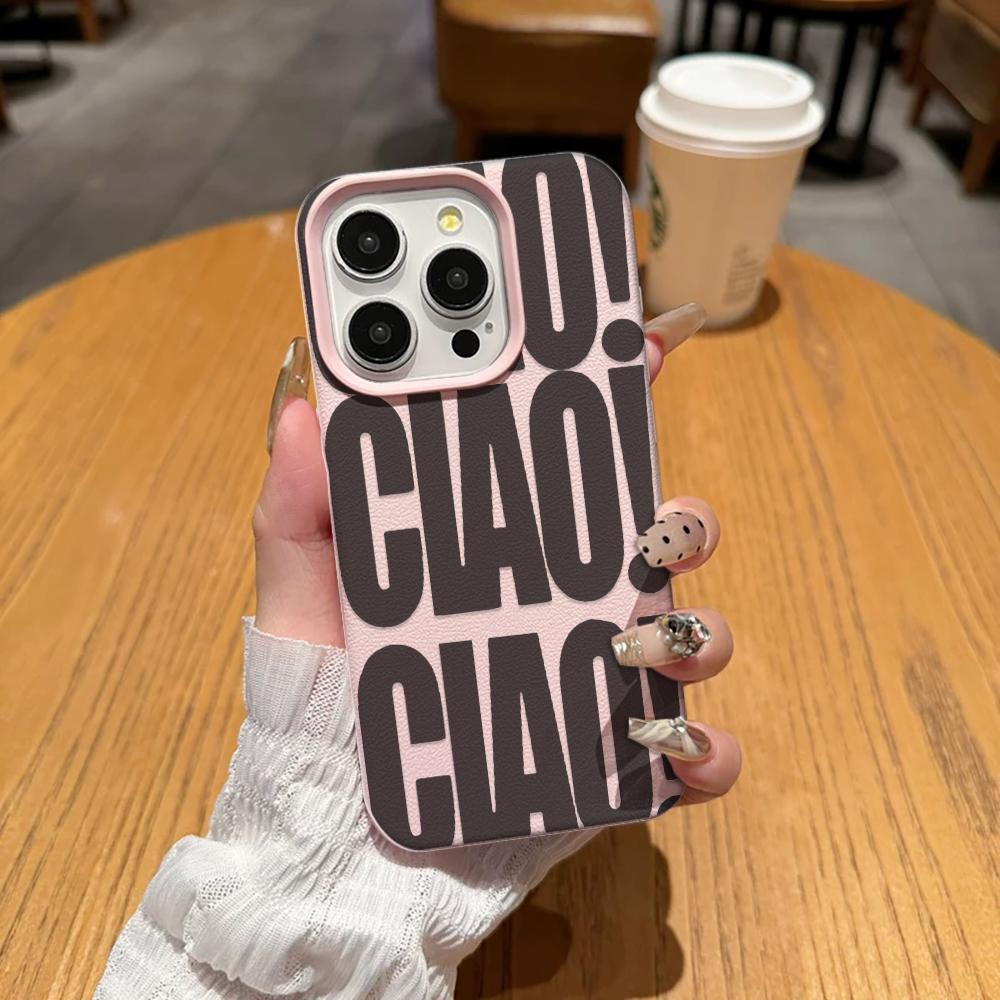 Ciao Design Phone Case For Iphone 17 12 Plus 11 Pro Max 13 16 15 14 17E 16E Stylish Slim Shockproof Protective Shell iphone 15 Pro рожевий
Ciao Design Phone Case For Iphone 17 12 Plus 11 Pro Max 13 16 15 14 17E 16E Stylish Slim Shockproof Protective Shell iphone 15 Pro рожевий