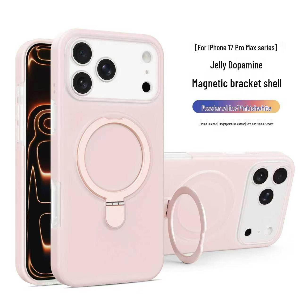 iPhone 17 Pro Max Liquid Jelly Magnetic Bracket Case, Drop-Proof Protective Skin iPhone 12
iPhone 17 Pro Max Liquid Jelly Magnetic Bracket Case, Drop-Proof Protective Skin iPhone 12