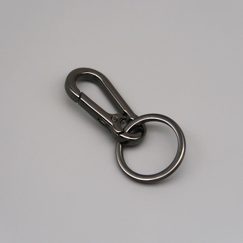 Zinc Alloy Carabiner Keyring with Motorcycle Key Spring and Men s Waist Hanger
Zinc Alloy Carabiner Keyring with Motorcycle Key Spring and Men s Waist Hanger