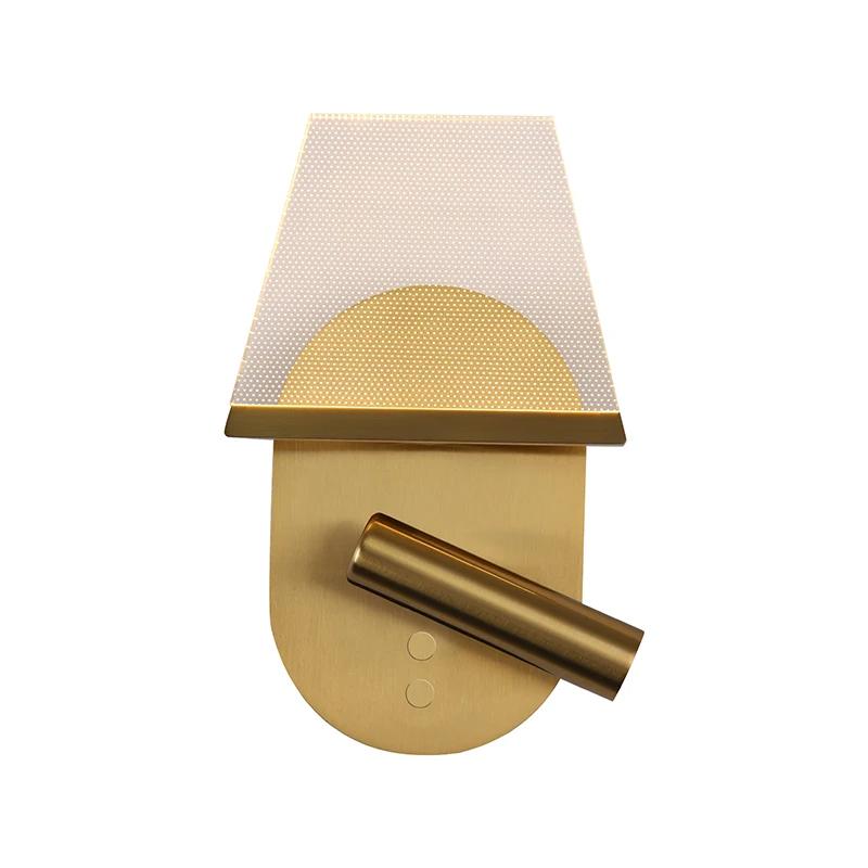 LED Wall Clock Lamp Indoor Lighting for Hotel Bedside Bedroom Simple Stairs Living Room Decoration Modern Wall Light Fixture 3000K золотой
LED Wall Clock Lamp Indoor Lighting for Hotel Bedside Bedroom Simple Stairs Living Room Decoration Modern Wall Light Fixture 3000K золотой