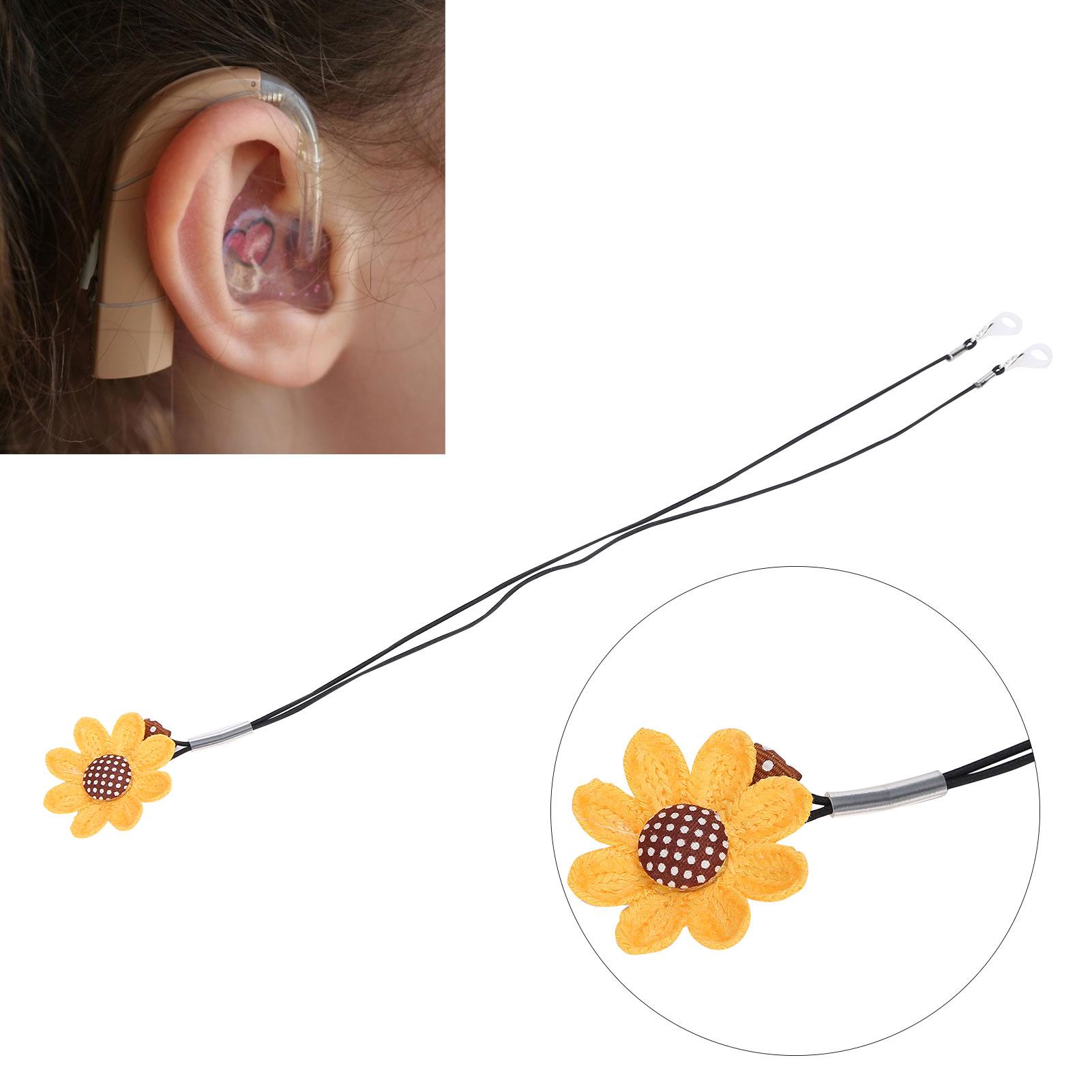 Flower Pattern Hearing Aid Clip Cute Portable Hearing Aid Hairclip Lanyard Accessory
Flower Pattern Hearing Aid Clip Cute Portable Hearing Aid Hairclip Lanyard Accessory
