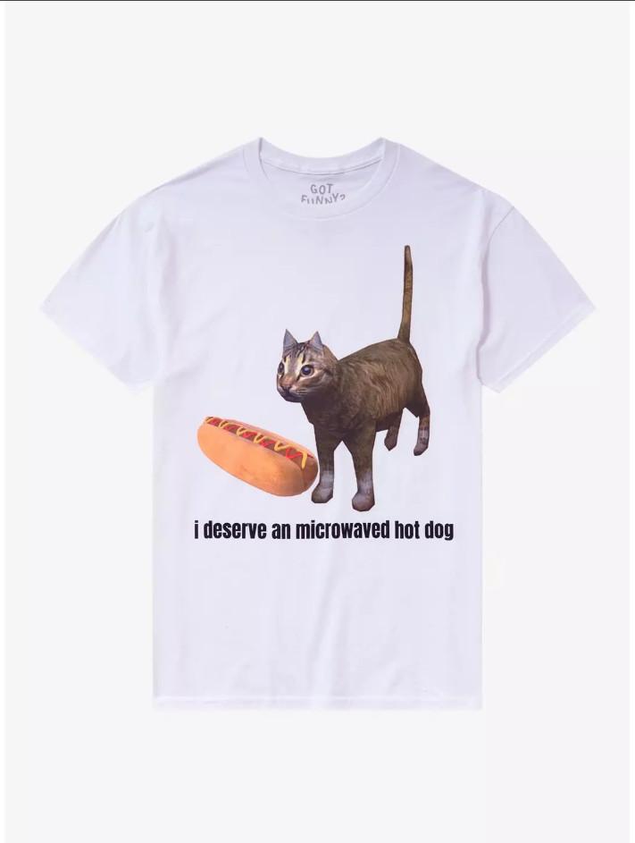 Cat Hotdog Meme T-Shirt By Got Funny S разноцветный
Cat Hotdog Meme T-Shirt By Got Funny S разноцветный