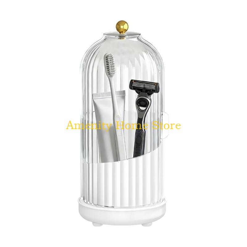 F26C Secure Anti Slip Toothbrush Holder Rotatable For Efficient Drainage In Bathroom білий
F26C Secure Anti Slip Toothbrush Holder Rotatable For Efficient Drainage In Bathroom білий