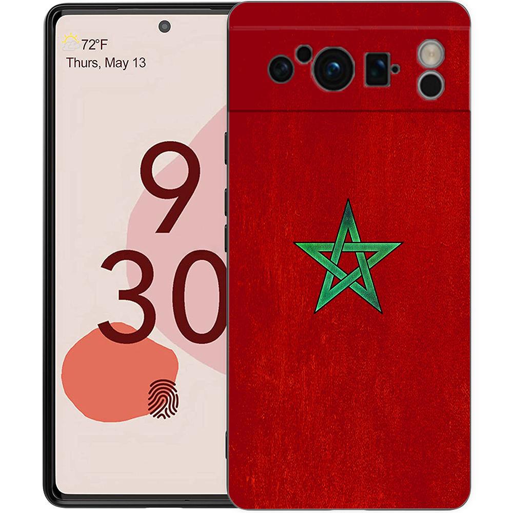 Morocco Flag Passport Phone Case For Google Pixel 8 A 7 6 Pro Soft TPU Shell For Pixel 6A Silicone Shockproof Black Cover Pixel 7
Morocco Flag Passport Phone Case For Google Pixel 8 A 7 6 Pro Soft TPU Shell For Pixel 6A Silicone Shockproof Black Cover Pixel 7