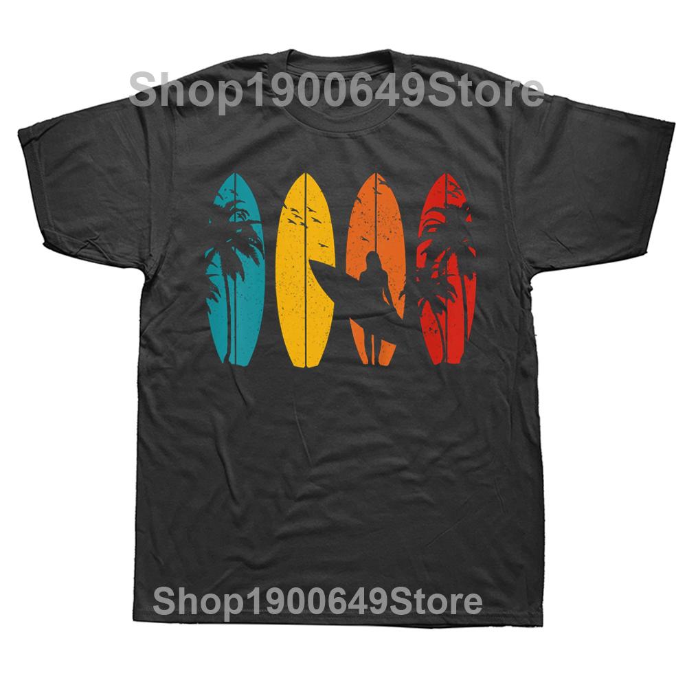 Surfer Gift Vintage Surfing Surf Board Beach T Shirts Graphic Cotton Streetwear Short Sleeve Birthday Gifts Summer Style Tshirt 4XL
Surfer Gift Vintage Surfing Surf Board Beach T Shirts Graphic Cotton Streetwear Short Sleeve Birthday Gifts Summer Style Tshirt 4XL