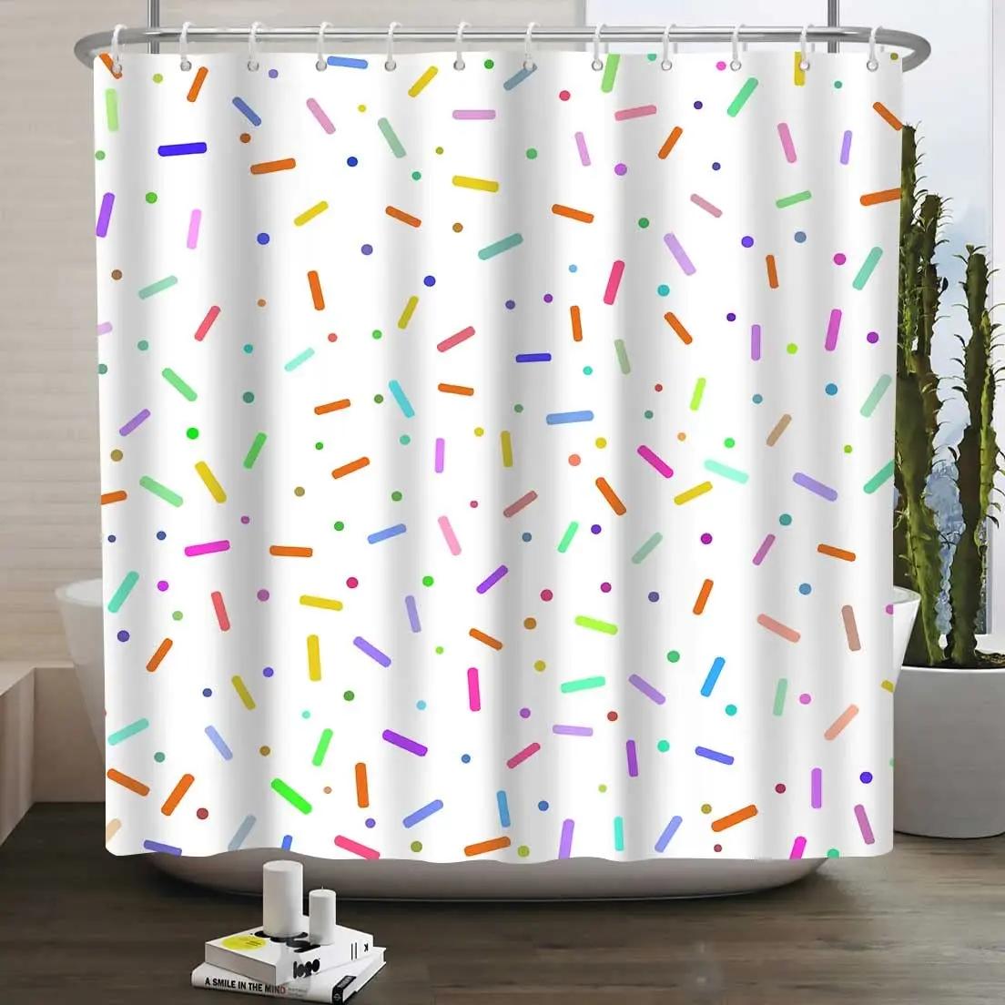 Sweets Shower Curtain Delicious Macaron Cupcakes Donuts Muffins Sugar Tasty Yummy Watercolor Design Print Bath Decor With Hooks W60H190(CM)-1 Pcs
Sweets Shower Curtain Delicious Macaron Cupcakes Donuts Muffins Sugar Tasty Yummy Watercolor Design Print Bath Decor With Hooks W60H190(CM)-1 Pcs