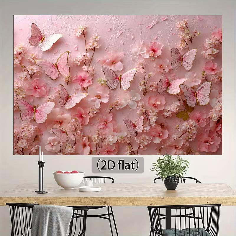 2D Pink Butterfly Cherry Blossom Backdrop for Studio Photography 47.2x31.5inch/120*80cm
2D Pink Butterfly Cherry Blossom Backdrop for Studio Photography 47.2x31.5inch/120*80cm