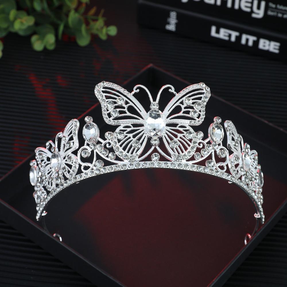Luxury Alloy Bridal Crown Elegant Lightweight Wedding Tiara Sparkling Colored Diamonds Crown Catwalk Show
Luxury Alloy Bridal Crown Elegant Lightweight Wedding Tiara Sparkling Colored Diamonds Crown Catwalk Show