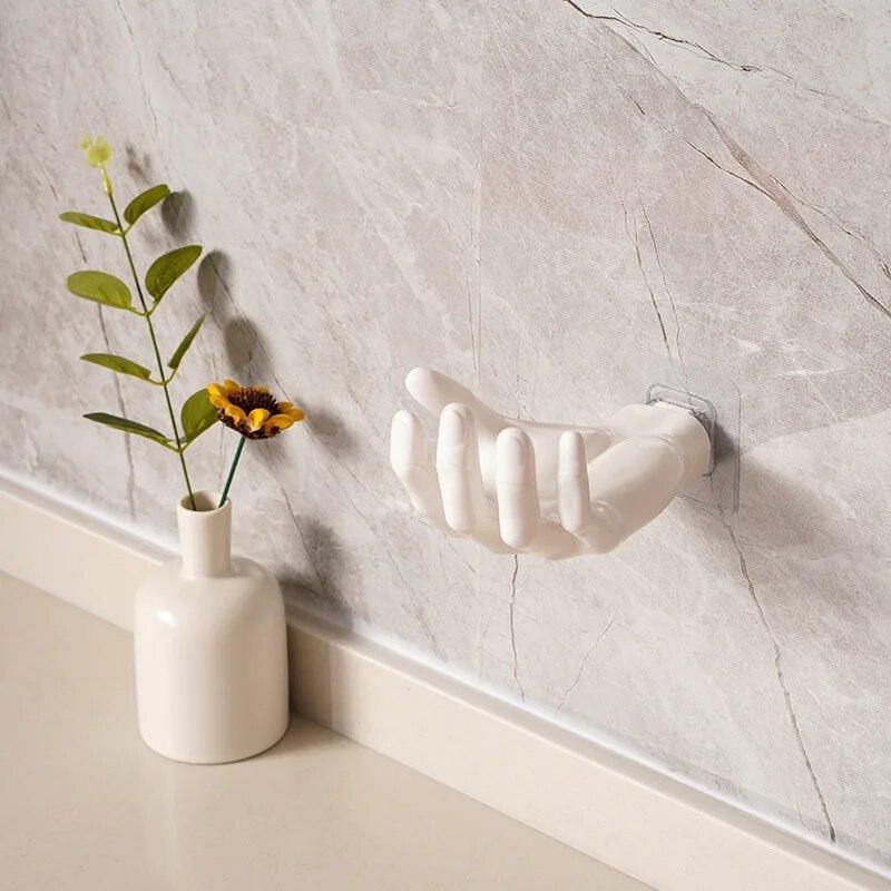 Palm Shaped Wall Hanging Strong Non Punching and Traceless Hook, Home Wall Storage Key Hook, Earphone Hook Storage Rack Wall 14x10x8cm белый
Palm Shaped Wall Hanging Strong Non Punching and Traceless Hook, Home Wall Storage Key Hook, Earphone Hook Storage Rack Wall 14x10x8cm белый