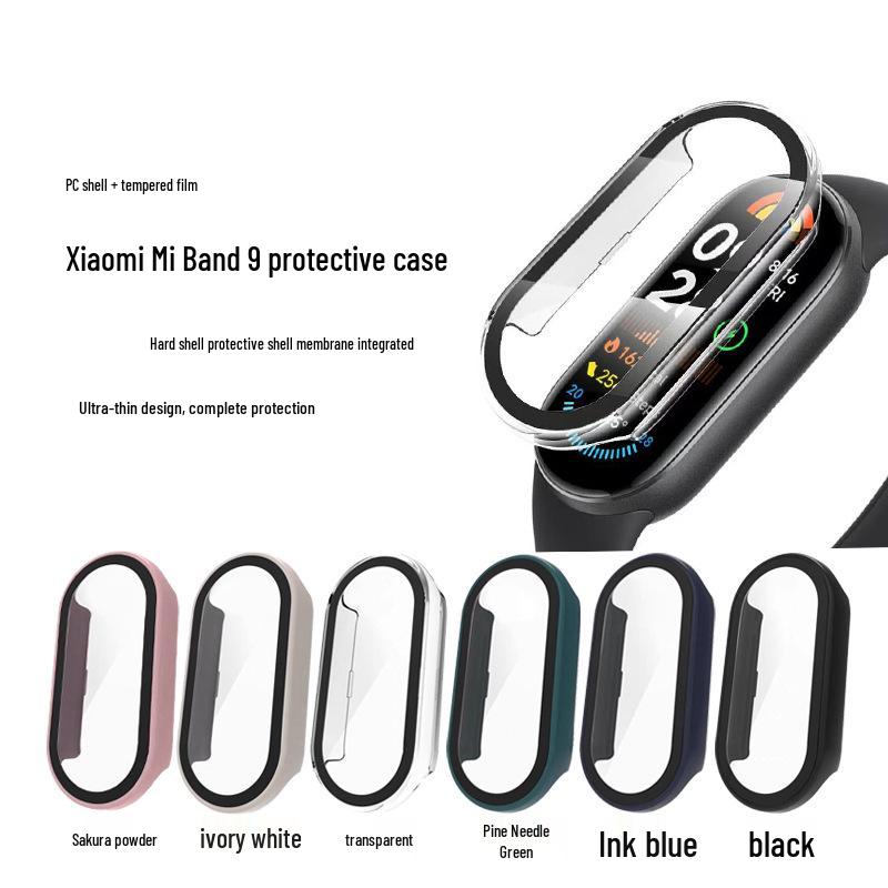 Xiaomi Band 9 Full Coverage Protective Case with Integrated PC + Tempered Glass, Anti-Drop Design Integrated Protective Case Film for M9 прозорий
Xiaomi Band 9 Full Coverage Protective Case with Integrated PC + Tempered Glass, Anti-Drop Design Integrated Protective Case Film for M9 прозорий