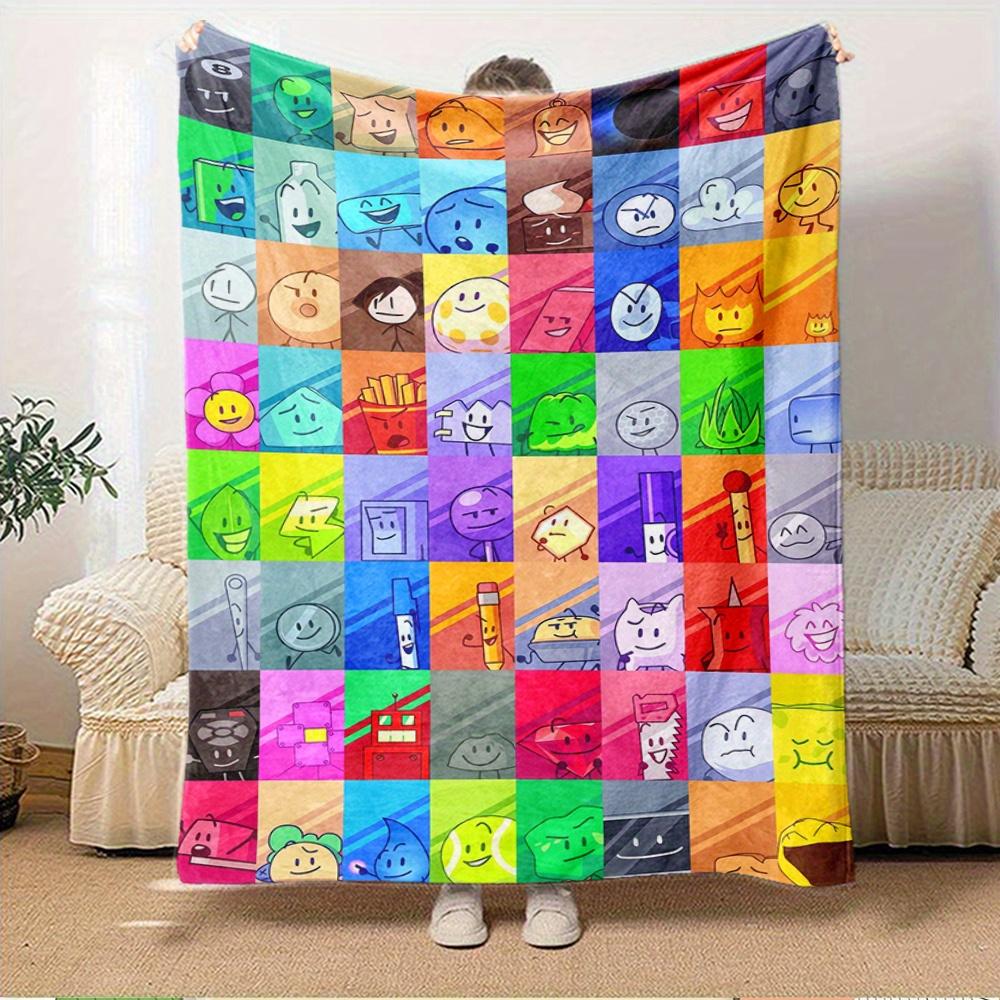 1pc Flannel Throw Blanket, BFB,Cartoon Art,Colorful IconsPattern Printed Blanket, Warm Cozy Soft Blanket For Couch Bed Sofa Car Office Campi 150x180cm
1pc Flannel Throw Blanket, BFB,Cartoon Art,Colorful IconsPattern Printed Blanket, Warm Cozy Soft Blanket For Couch Bed Sofa Car Office Campi 150x180cm