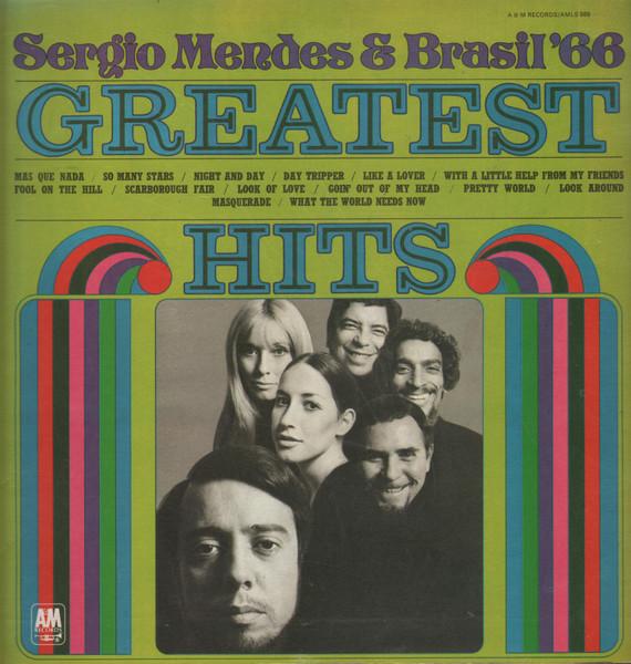 LP Record SÉRGIO MENDES & BRASIL 66 - Greatest Hits AMLS985 A&M Records 1970 UK Latin Used
LP Record SÉRGIO MENDES & BRASIL 66 - Greatest Hits AMLS985 A&M Records 1970 UK Latin Used