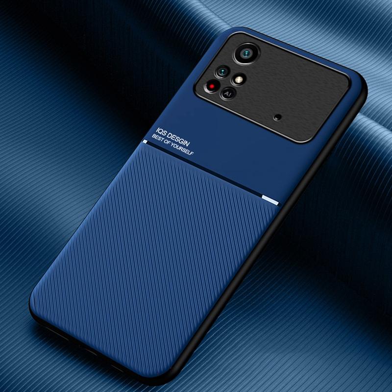 For Xiaomi Poco M4 Pro 4G Anti-scratch Imprinted PU Leather+TPU Phone Case with Built-in Metal Sheet Blue
For Xiaomi Poco M4 Pro 4G Anti-scratch Imprinted PU Leather+TPU Phone Case with Built-in Metal Sheet Blue