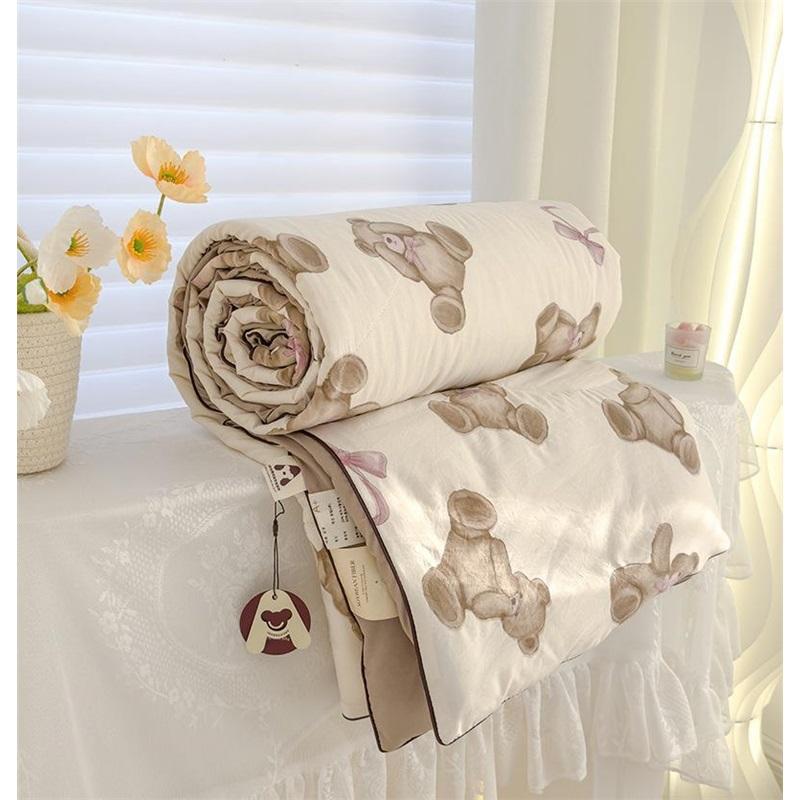 Летнее прохладное одеяло для матери и ребенка, летнее одеяло с кондиционером, тонкое одеяло, которое можно стирать весной и осенью 200X230cm