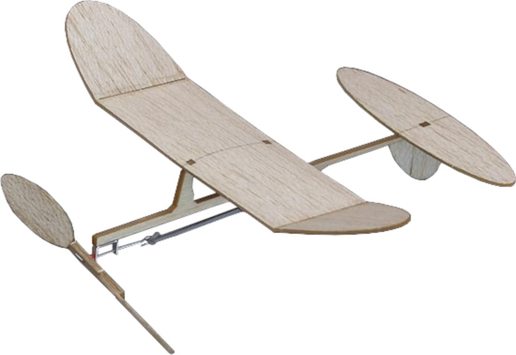 Studio Mid Indoor Plane Mosquito Model Airplane (2-pack) Rubber-Powered IP-13
Studio Mid Indoor Plane Mosquito Model Airplane (2-pack) Rubber-Powered IP-13