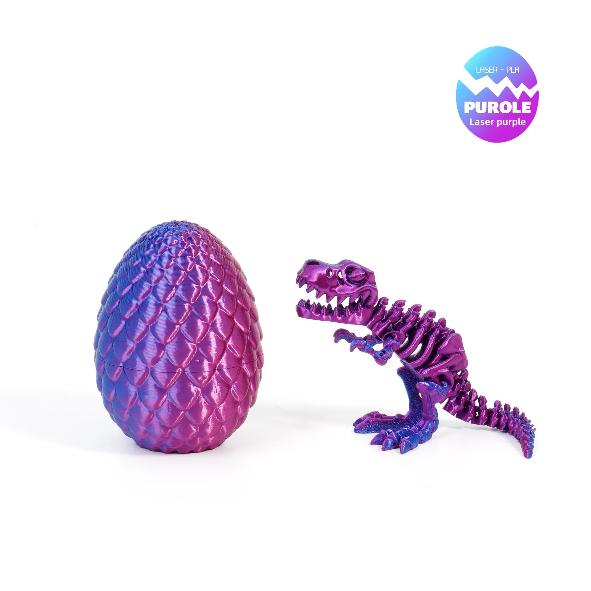 Набор яиц тираннозавра рекса, напечатанных на 3D-принтере: Пасхальный подарок для детей
Набор яиц тираннозавра рекса, напечатанных на 3D-принтере: Пасхальный подарок для детей