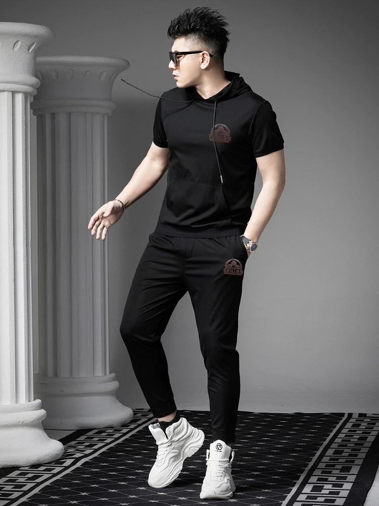 Ozhouzhan Hood Short sleeve Hoodie Casual Set Men s Summer Fashion Brand Print Half Sleeve T-shirt Trousers Two-piece Set L оранжевый
Ozhouzhan Hood Short sleeve Hoodie Casual Set Men s Summer Fashion Brand Print Half Sleeve T-shirt Trousers Two-piece Set L оранжевый