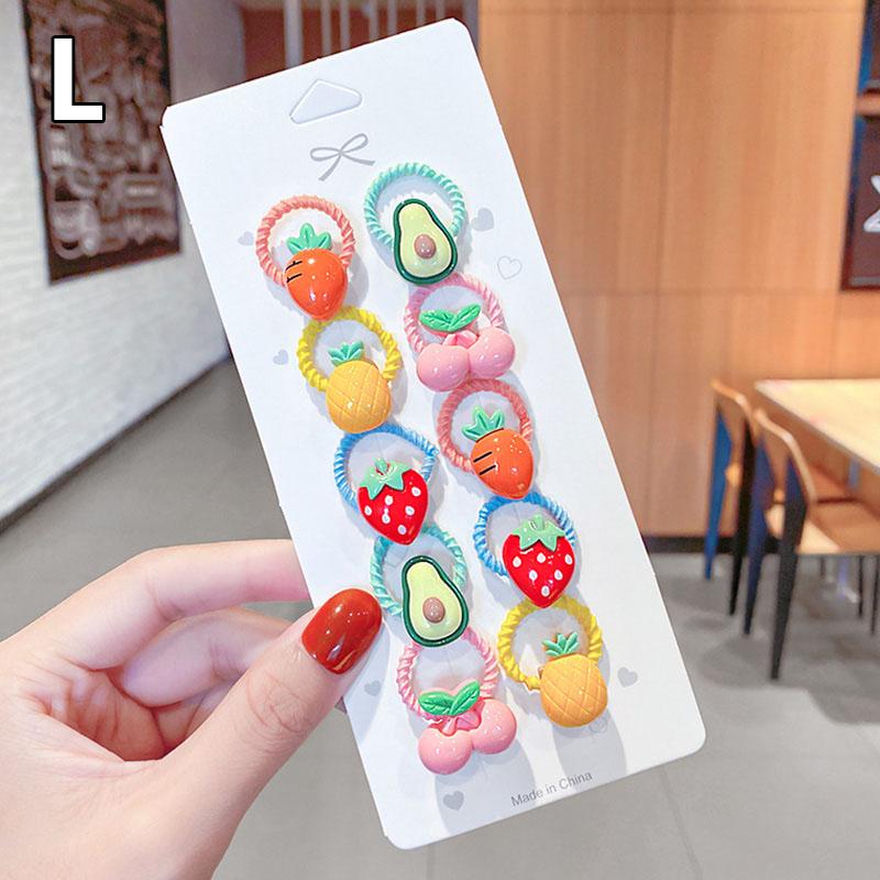 10 шт./компл., держатель для хвоста, резинки для волос, эластичные резинки для волос с животными, фруктами, детские аксессуары для волос, мультяшные L
10 шт./компл., держатель для хвоста, резинки для волос, эластичные резинки для волос с животными, фруктами, детские аксессуары для волос, мультяшные L