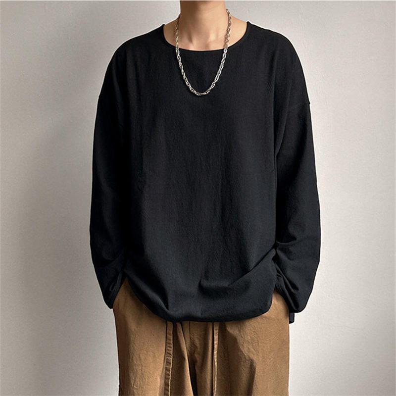 Весна Осень Круглый вырез Свободная футболка Мужская Хлопок Лен Повседневная мужская футболка Удобные дышащие хип-хоп футболки Топы XL чёрный
Весна Осень Круглый вырез Свободная футболка Мужская Хлопок Лен Повседневная мужская футболка Удобные дышащие хип-хоп футболки Топы XL чёрный